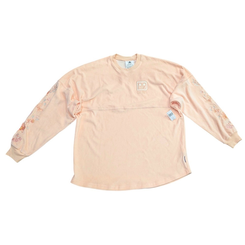 Walt Disney World‎ Floral Flower Peach Spirit Jersey Size M